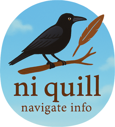 ni quill crow logo